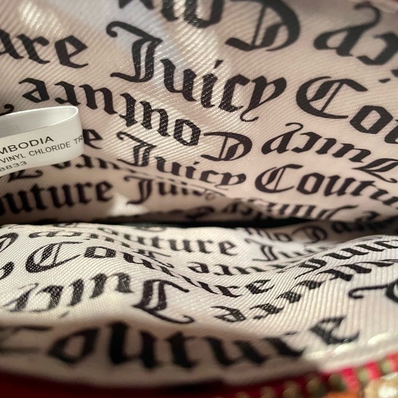 NWOT- Juicy Couture Evening Sequin Crossbody With Removable Zipper Pouch - Picture 7 of 7